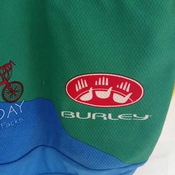 Vintage 2003 Voler Men's Cycling Jersey Color Block 3/4 Zip Eugene Oregon - Picture 10 of 11